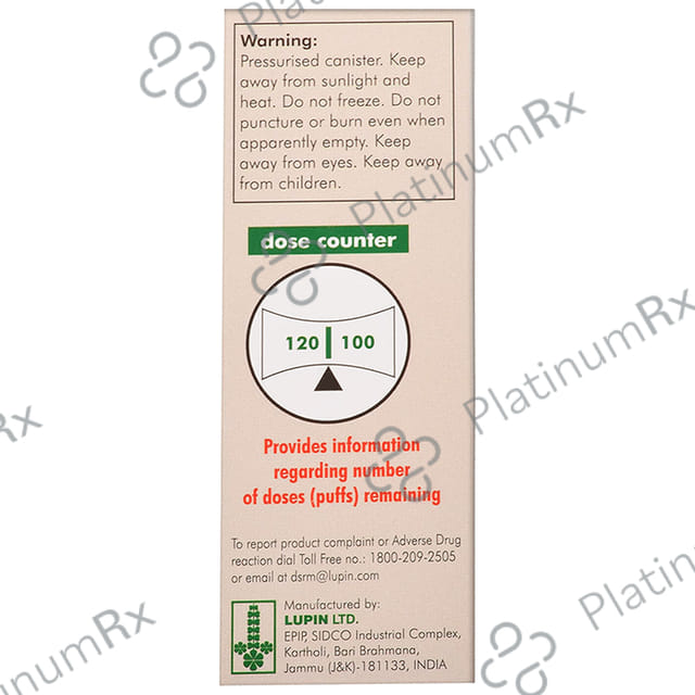 Formoflo 125 Transhaler 120MDI