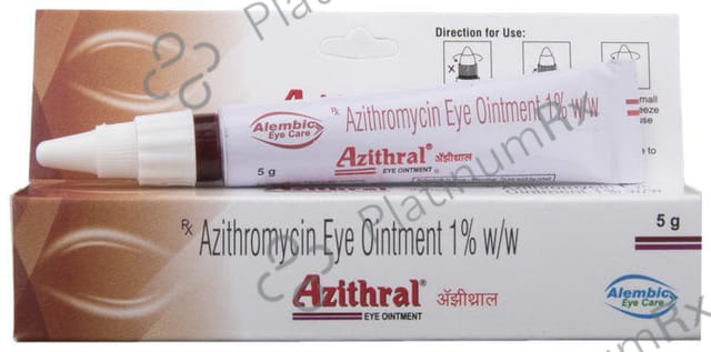 Azithral 1% Eye Ointment 5gm