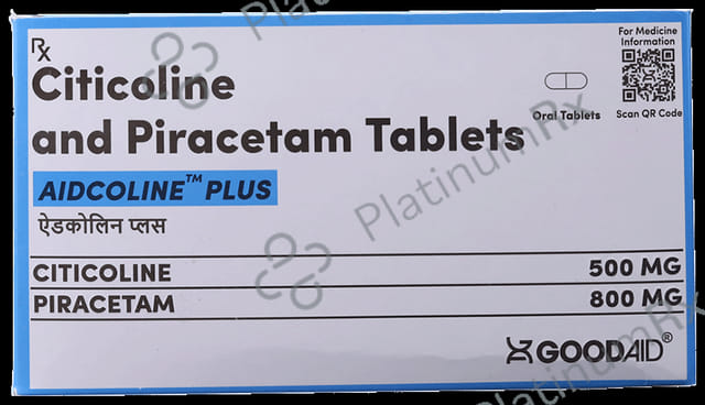 Aidcoline Plus 500/800mg Tablet 10s