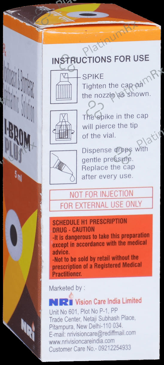 I-Brom Plus Ophthalmic Solution