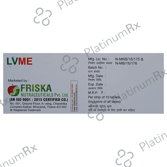 Lvme Tablet 10s
