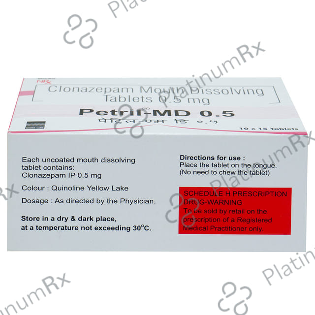 Petril-MD 0.5 Tablet 15 Tablet MD