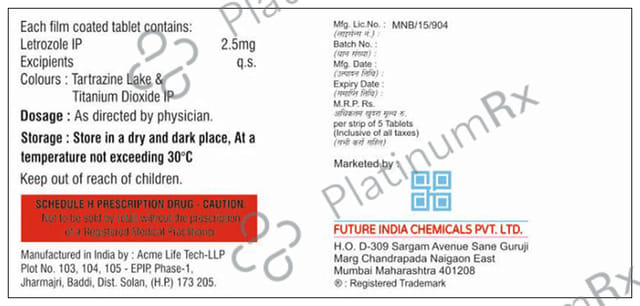 Letmin 2.5mg Tablet 5s