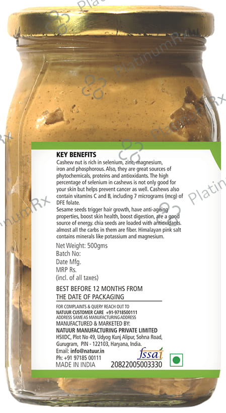 Natuur Cashew Butter Paste