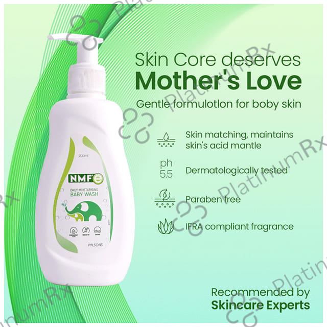 Nmf E Daily Moisturising Baby Wash 200ml