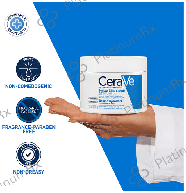 CeraVe Moisturising Cream for Dry to Very Dry Skin 340 gm