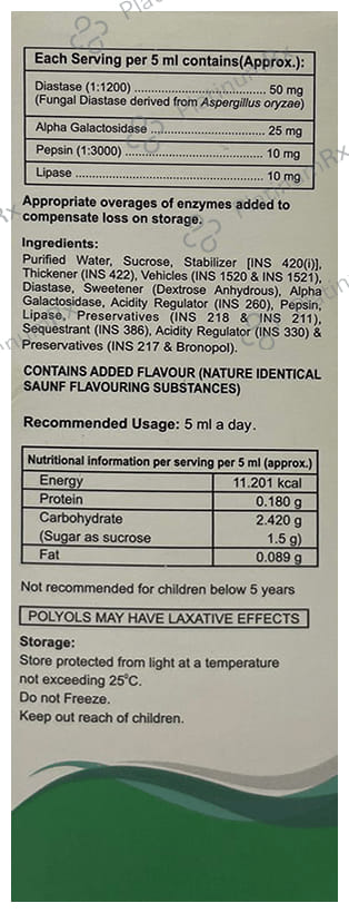 Gasovia Syrup 100ml
