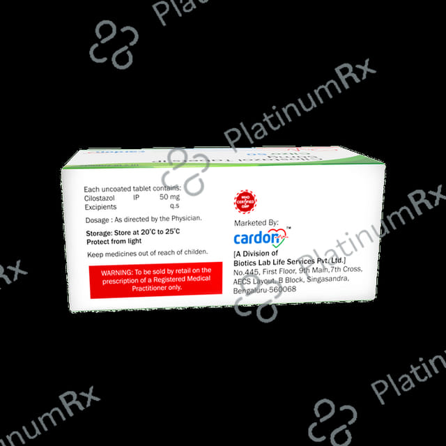 Cilzo 50mg Tablet