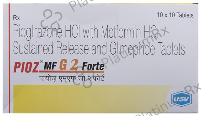 Pioz MF G 2 Forte Tablet SR