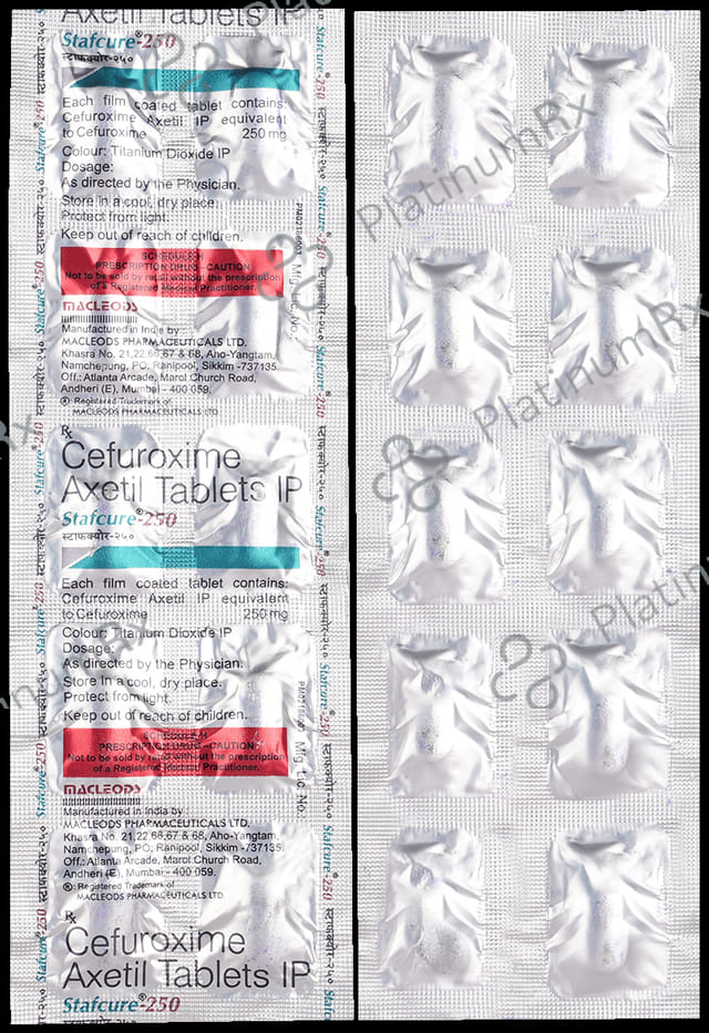 Stafcure 250mg Tablet 10s