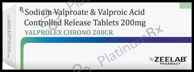 Valprolex Chrono 133mg/200mg Tablet CR
