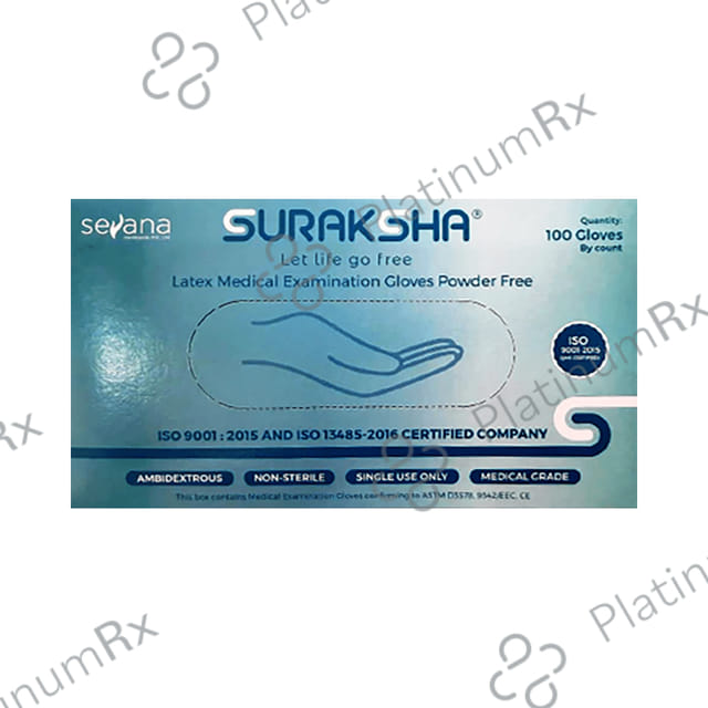 Suraksha Latex Gloves 100s