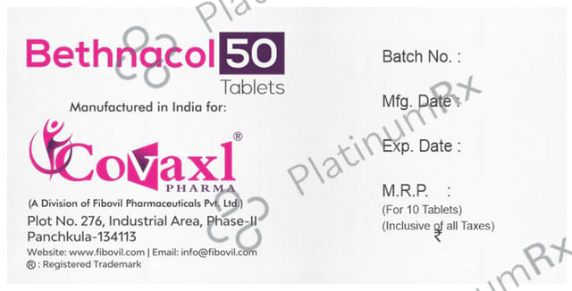 Bethnacol 50 Tablet