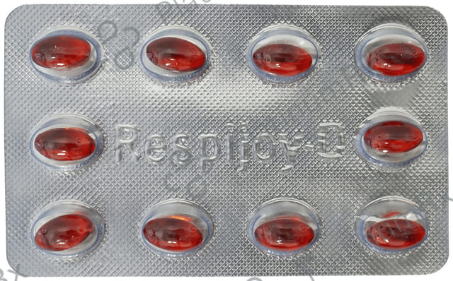Respijoy D Softgel Capsule 10s