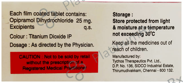 Opirest 25mg Tablet