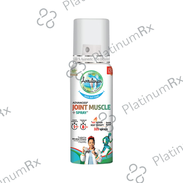 Amrutanjan Advanced Joint Muscle + Spray 80 gm