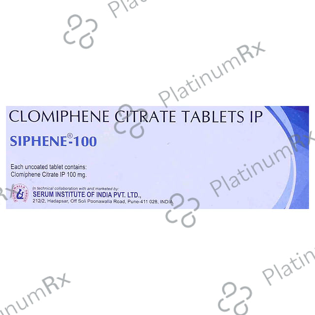 Siphene 100mg Tablet 5s
