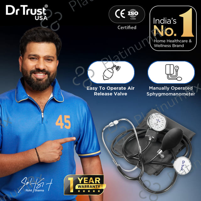 Dr Trust Aneroid BP With Stethoscope 112