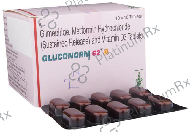 Gluconorm G2 D Tablet SR