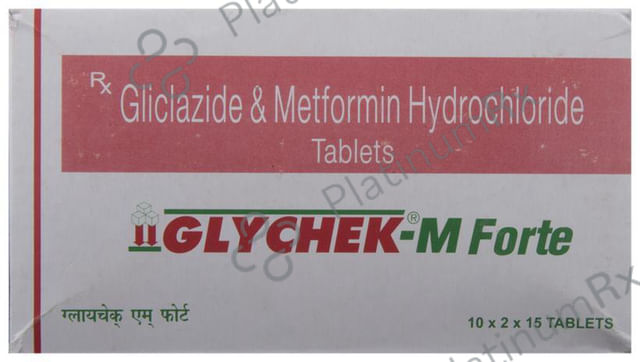 Glychek M Forte 80/500mg Tablet 15s