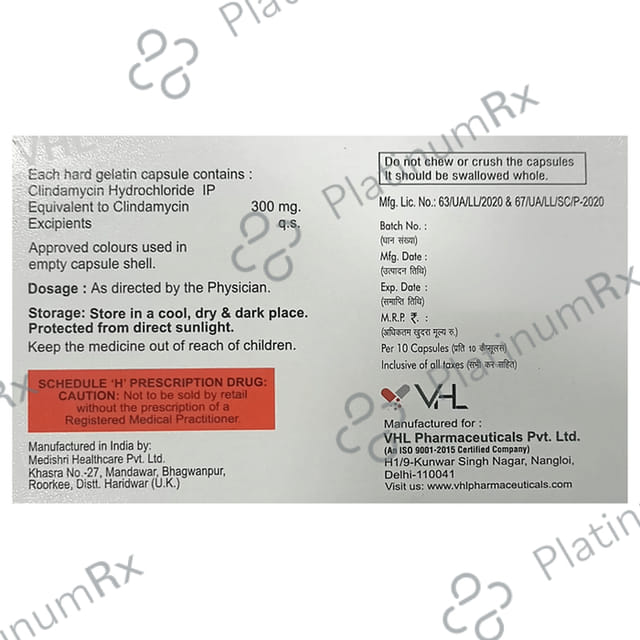 Clintase 300mg Capsule 10s