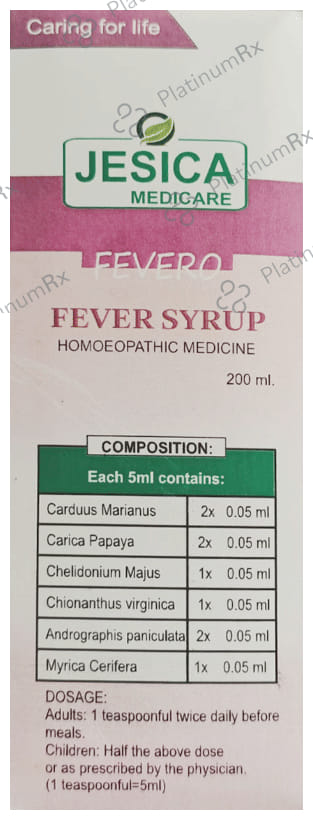 Jesica Fevero Fever Syrup