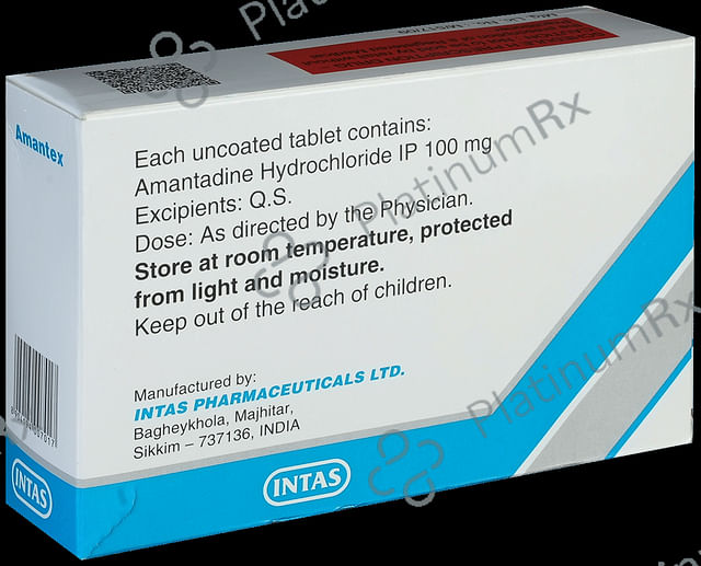 Amantex 100mg Tablet 15s