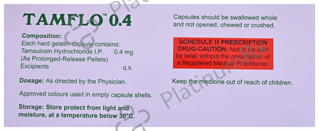Tamflo 0.4mg Capsule PR 10s