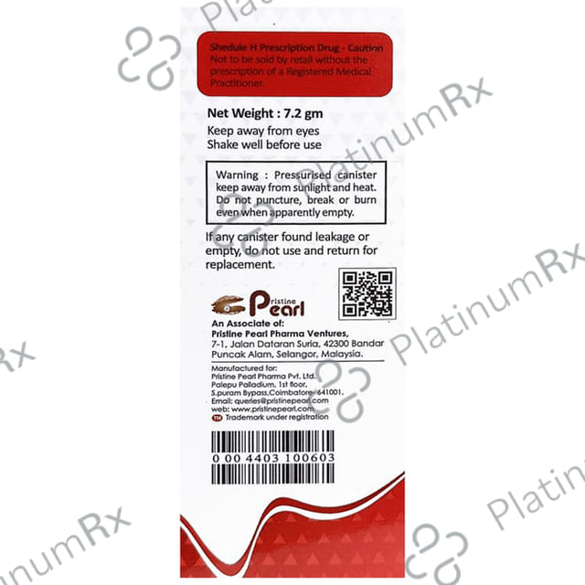 Foraprl 200/6mcg Inhaler 120MDI
