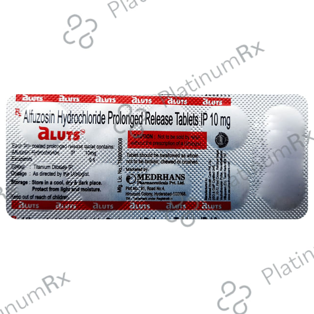 Aluts 10mg Tablet PR 10s