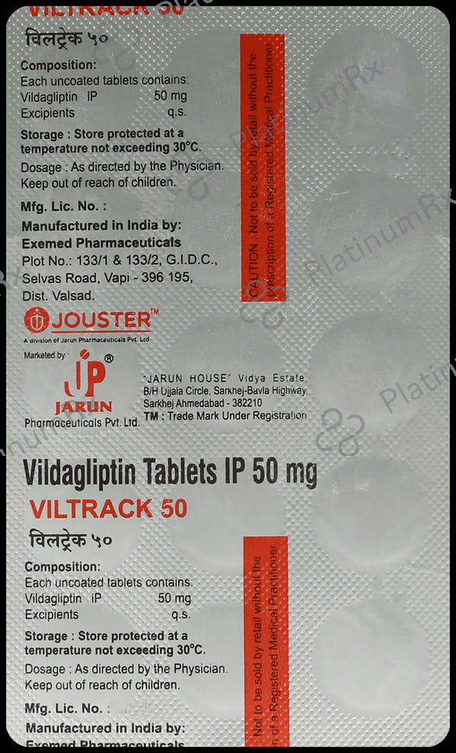 Viltrack 50mg Tablet 15s