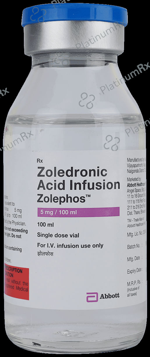Zolephos 5mg Infusion 100ml