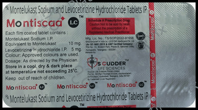 Montiscaa LC Tablet 15 tablets