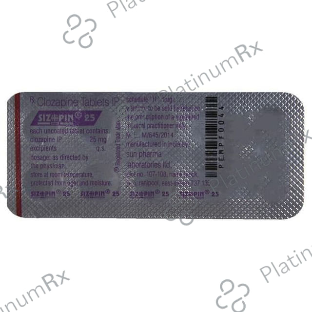 Sizopin 25mg Tablet 10s