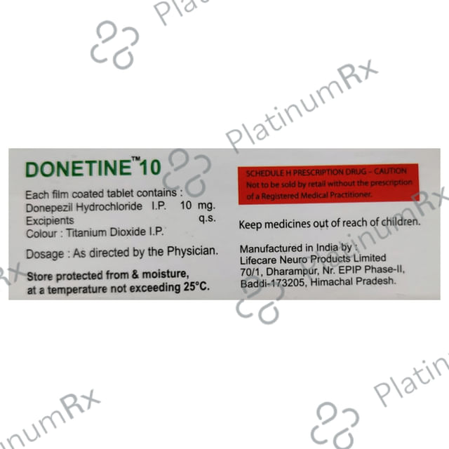 Donetine 10 Tablet