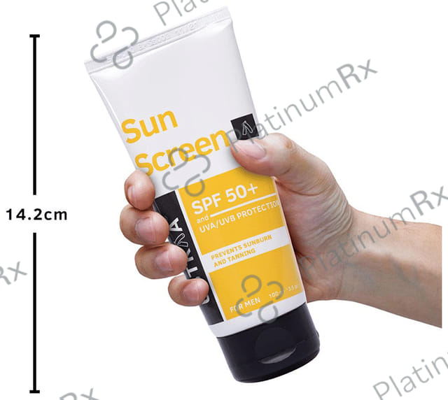 Ustraa Sun Screen for Men SPF 50+ Cream 100gm