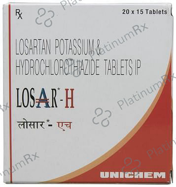 Losar H 50/12.5mg Tablet 15s