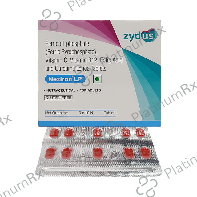 Nexiron LP Plus Tablet Gluten Free 10s