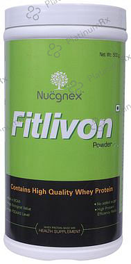 Nucgnex Fitlivon Whey Protein for Muscle Building - Powder