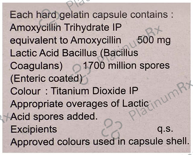 LMX 500 Capsule
