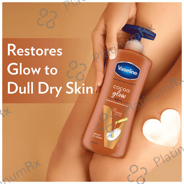 Vaseline Intensive Body Care Cocoa Glow Lotion 600 ml
