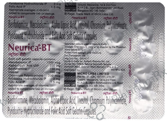 Neurica -BT Soft Gelatin Capsule