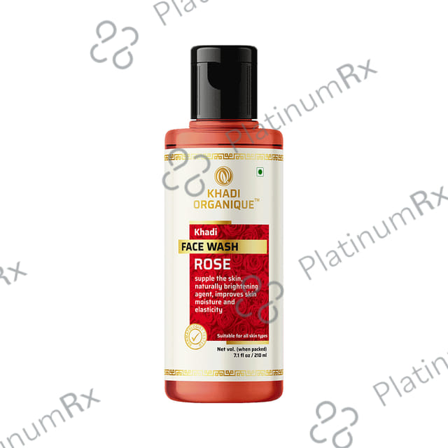 Khadi Organique Face Wash Rose