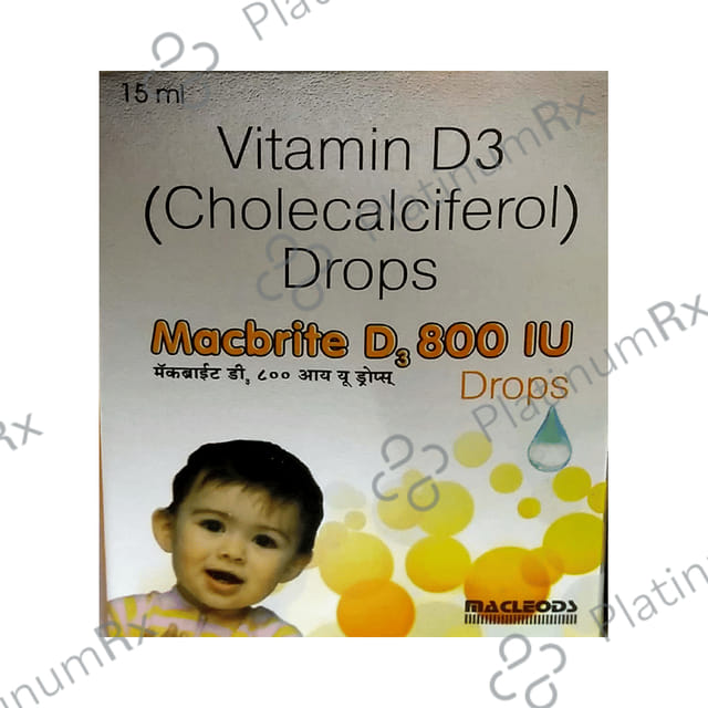 Macbrite D3 800IU Drop 15ml