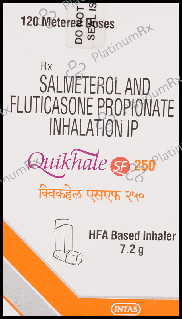 Quikhale SF 250 HFA Based Inhaler
