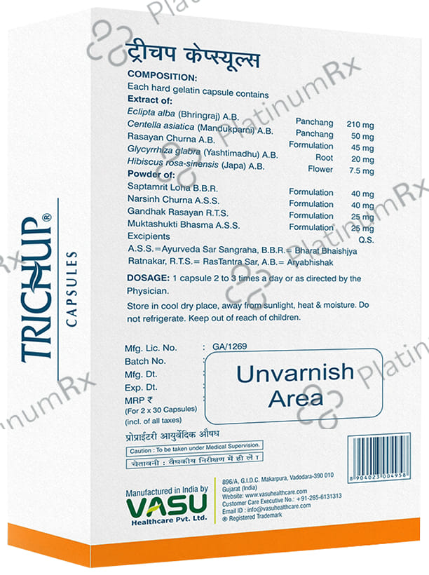Vasu Trichup Capsule for Hair Health