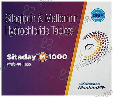 Sitaday M 50/1000mg Tablet 15s