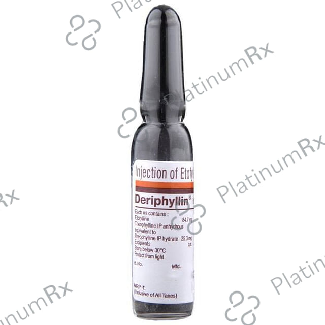 Deriphyllin Injection 10 Injection