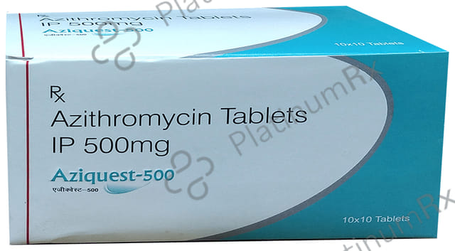 Aziquest 500mg Tablet 10s