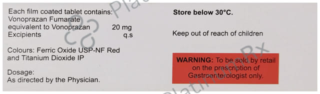 Vonogen 20mg Tablet 10s